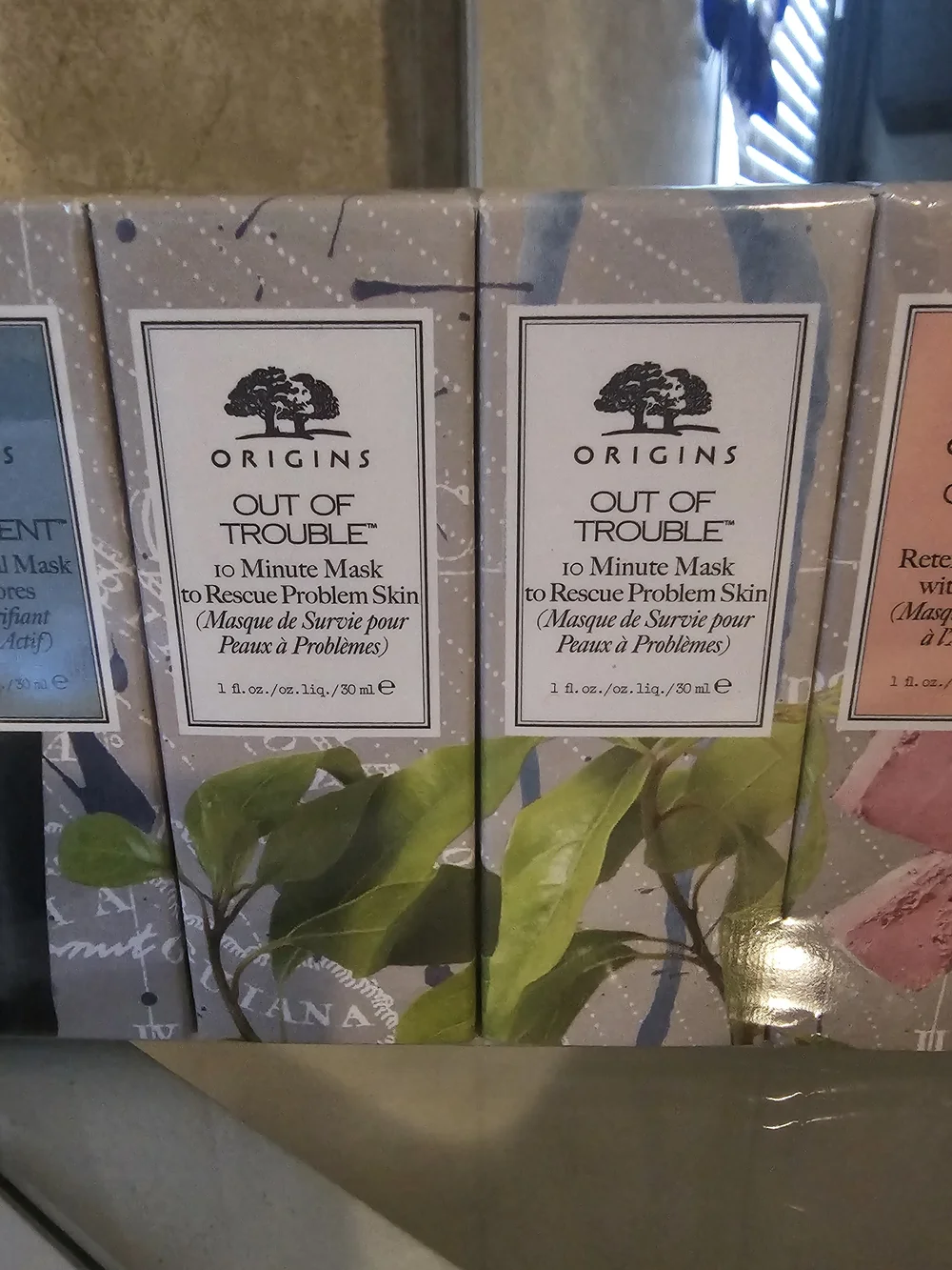 Origins Face Mask Minis - Charcoal, Rose Clay, Out of Trouble & Drink Up - NEW